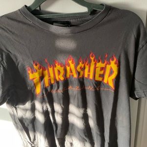 Grey thrasher shirt